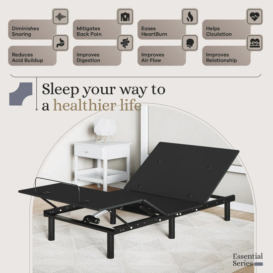 Essential Series Adjustable Bed Base + Choice of Mattress Bundle bundle Sven & Son 