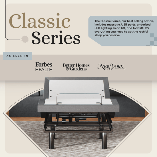 Classic Series Adjustable Bed Base Adjustable Base SVEN & SON® 