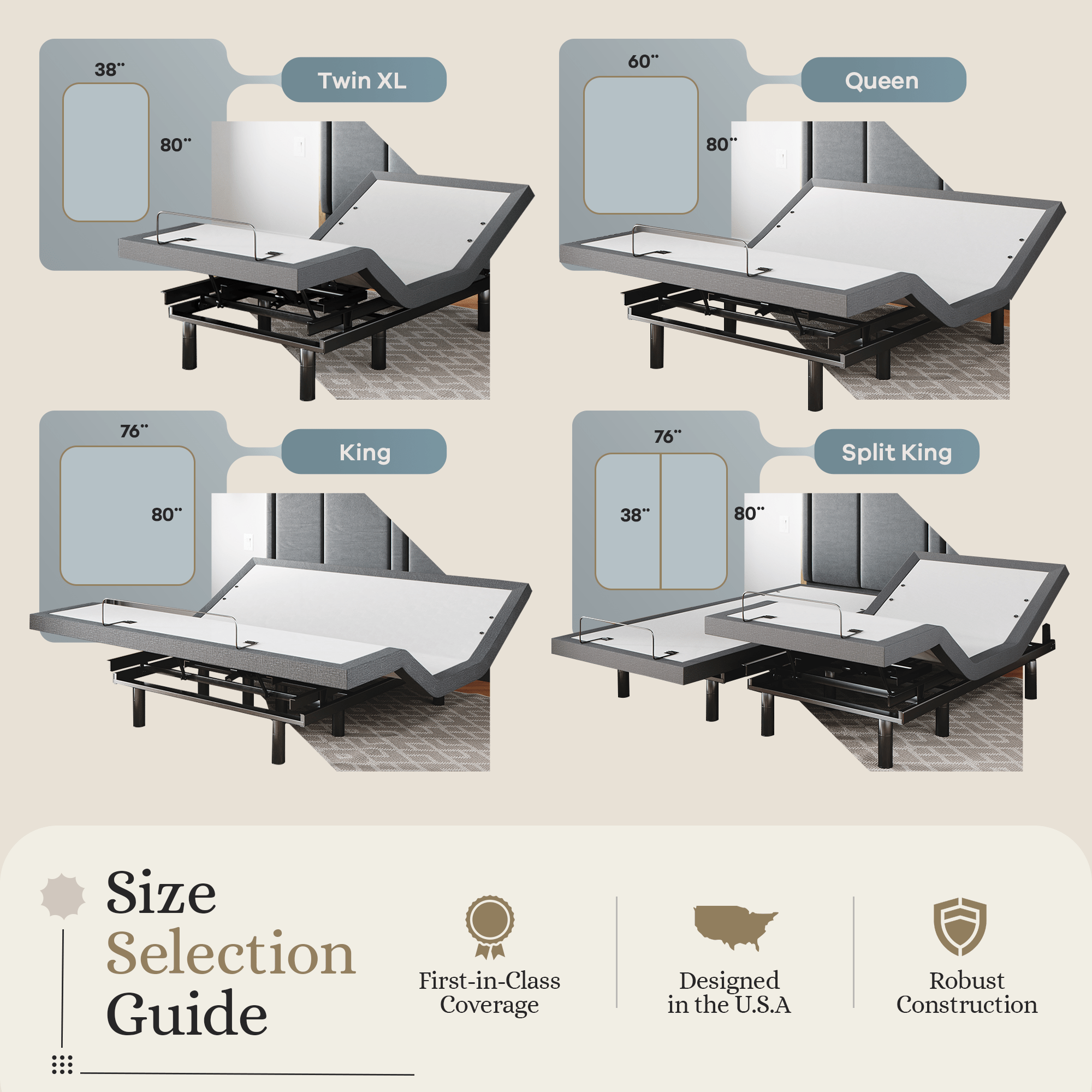 Classic Series Adjustable Bed Base – Sven & Son