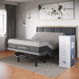 Classic Series Adjustable Bed Base + Choice of Mattress Bundle bundle SVEN & SON® Queen 14" Medium Soft 