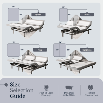 Platinum Series Adjustable Bed Base