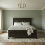 Bellamy Bed Frame Sven & Son Bellamy Queen Wooden Panel Bed