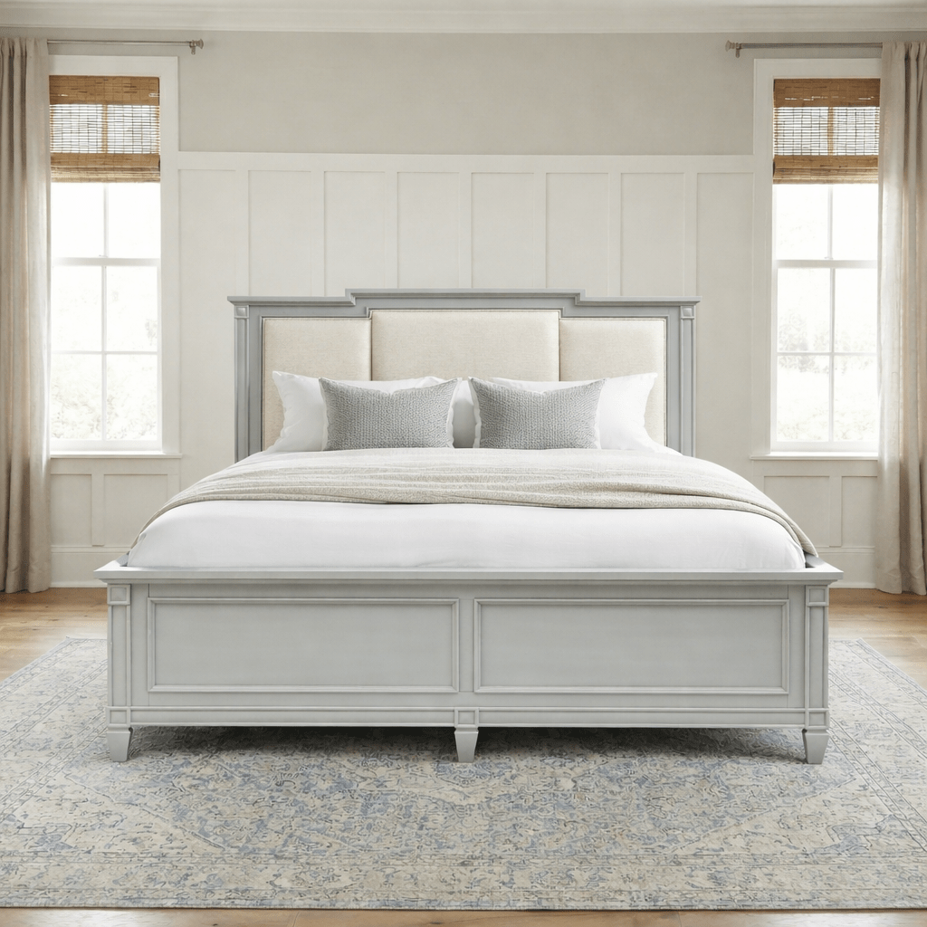 Willowbrook Bed Frame Sven & Son Glenbrook Queen Upholstered Panel Bed