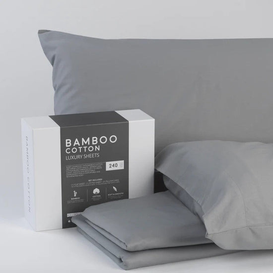 Bamboo Cotton Luxury Bed Sheets - Made with Viscose from Bamboo Bedding Sven & Son 