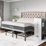 Platinum Series Adjustable Bed Base + Choice of Mattress Bundle bundle SVEN & SON® King 12" Medium 