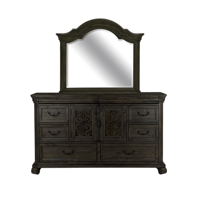 Dresser + Shaped Mirror