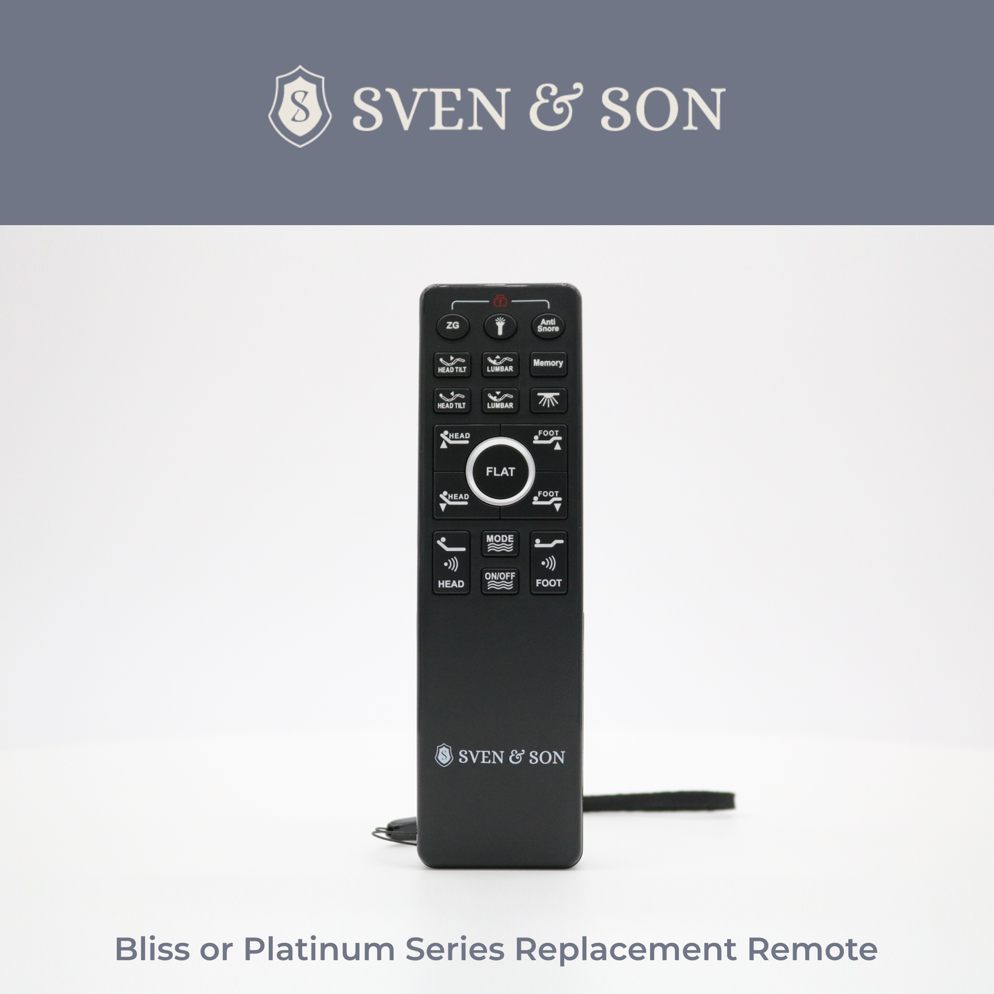 Sven & Son Replacement Remote SVEN & SON® Platinum/Bliss 