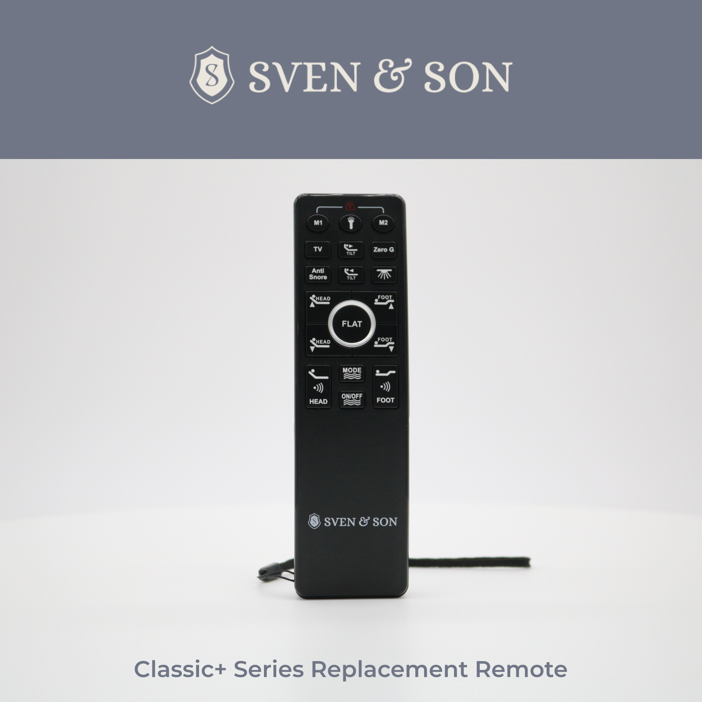 Sven & Son Replacement Remote SVEN & SON® Classic+ Head-Tilt 