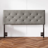 Sven & Son Diamond-Tufted Mid-Rise Upholstered Headboard Furniture Sven & Son Full / Queen 