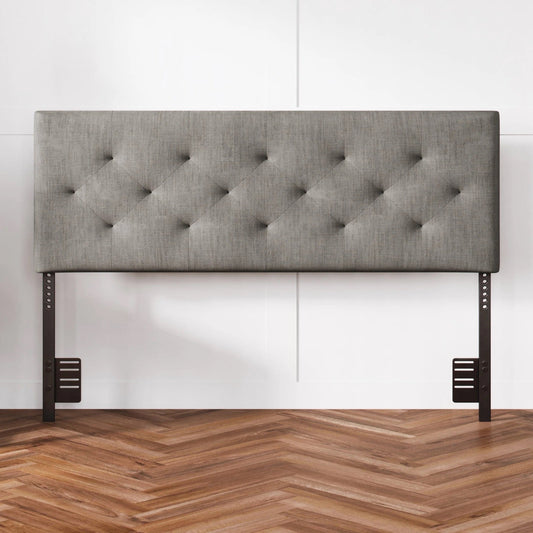 Sven & Son Diamond-Tufted Mid-Rise Upholstered Headboard Furniture Sven & Son Full / Queen 